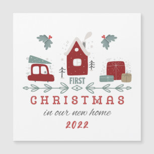 First Christmas in Our New Home Keepsake Family