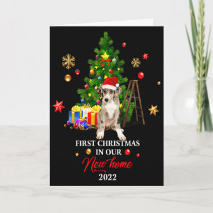 First Christmas In Our New Home Xmas Dalmatian T S Card