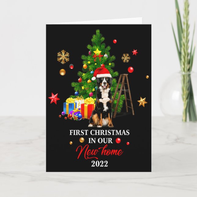 First Christmas In Our New Home Xmas Gift For Hava Card (Front)