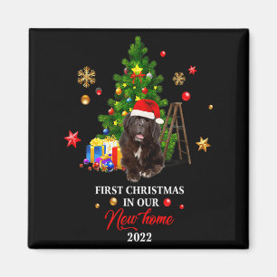 First Christmas In Our New Home Xmas Newfoundland Magnet
