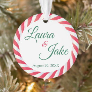 First Christmas Married Acrylic Ornament