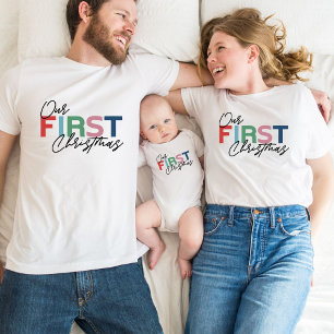 First Christmas Men's White T-Shirt