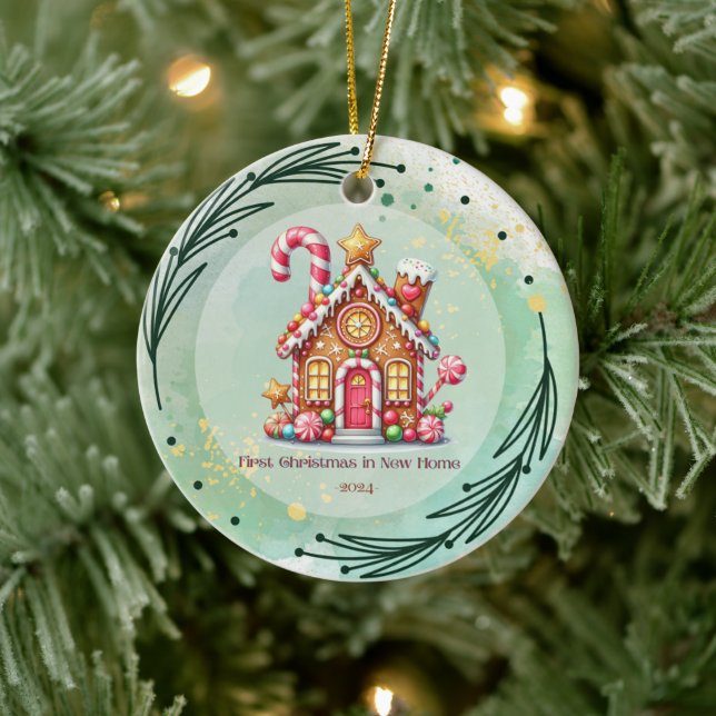  First Christmas new home quote  Ornament (Tree)