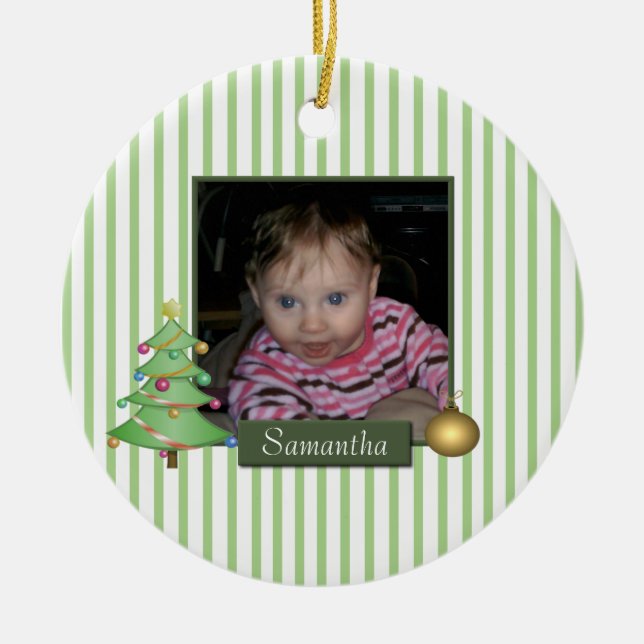 First Christmas ornament (Front)