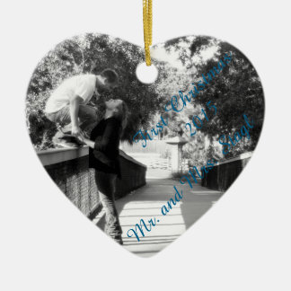 First Christmas Ornament...............customise Ceramic Tree Decoration