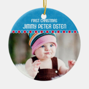 First Christmas Photo Ornament