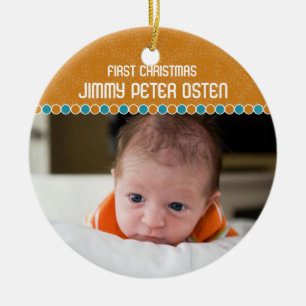 First Christmas Photo Ornament