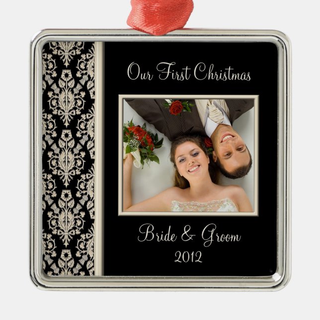 First Christmas Photo Ornament (Front)