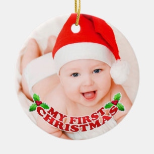 First Christmas Photo Ornament