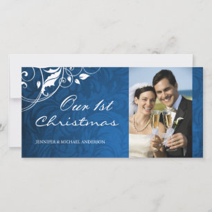 First Christmas Photocards Holiday Card