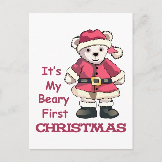 First Christmas Postcard (Front)