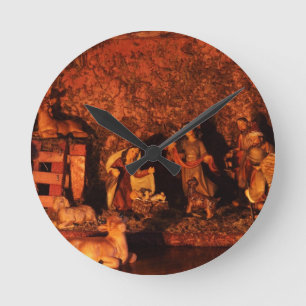 FIRST CHRISTMAS ROUND CLOCK