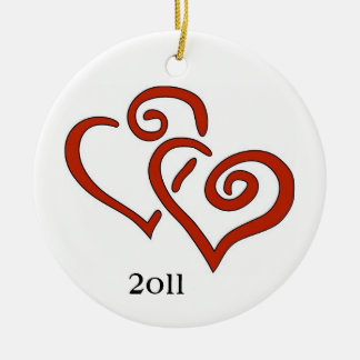 First Christmas Together 2011 Ceramic Tree Decoration