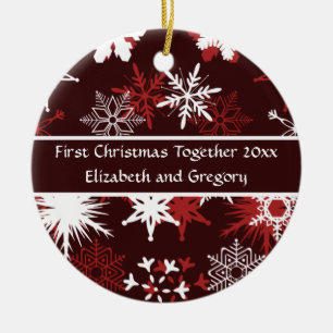 First Christmas together Ceramic Tree Decoration