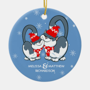 First Christmas Together.Custom Christmas Ornament