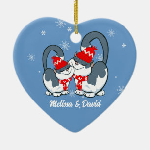 First Christmas Together.Custom Christmas Ornament