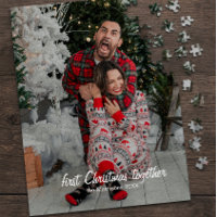 First Christmas Together Funny Photo Name