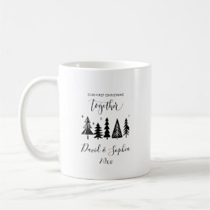 First Christmas Together Mug – Custom Names & Year