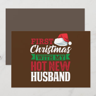First Christmas With My Hot New Husband Invitation