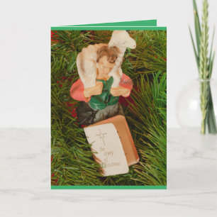 First Christmas with shepherds Bible Jesus  Holiday Card