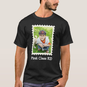 FIRST CLASS KID Best Kid Ever custom photo T-Shirt