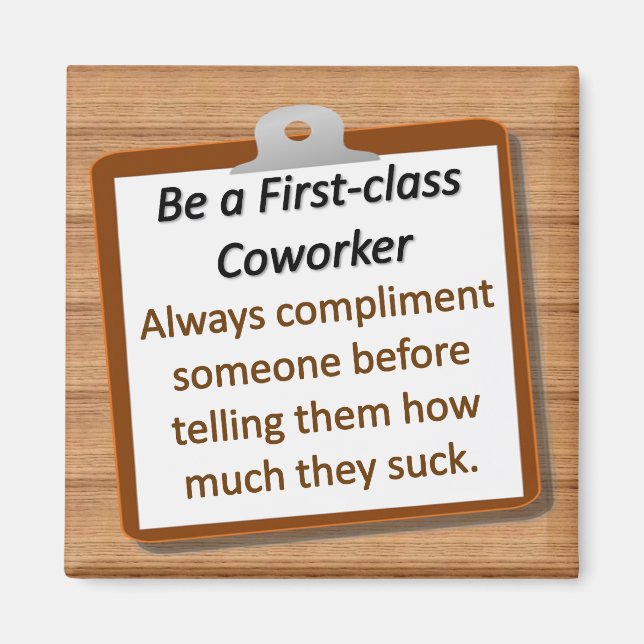 First Class Magnet (Front)