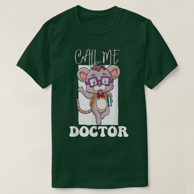 First Class Mouse for Primary School T-Shirt (Design Front)