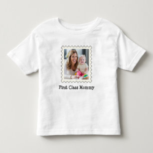First Class Mummy Best Mum custom square photo Toddler T-Shirt