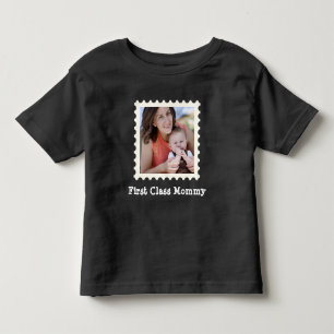 First Class Mummy Best Mum custom square photo Toddler T-Shirt
