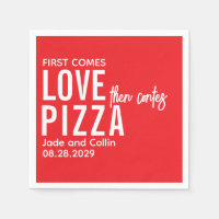 First Comes Love Then Comes Pizza |Fun Pizza Party