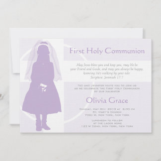 First Communion and Announcement - Girl