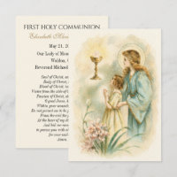 First Communion Angel Eucharist Remembrance