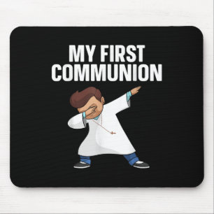First Communion Art For Boys Girls Kids 1st Holy C Mouse Mat