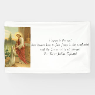First Communion Banner: Eucharist in All Things Banner