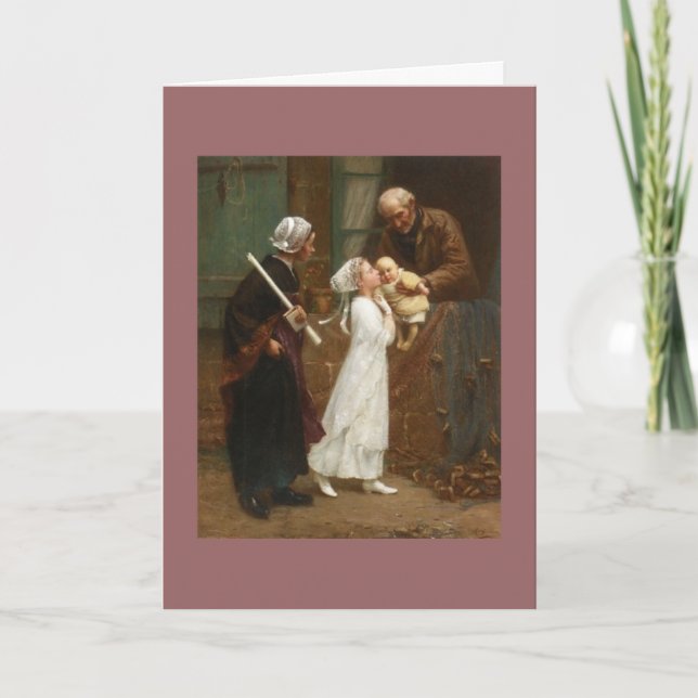 first communion card (Front)