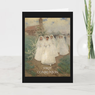 First Communion Card