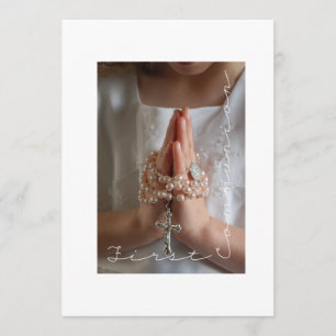 First Communion Card