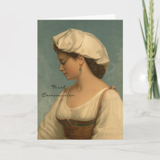 First Communion Card