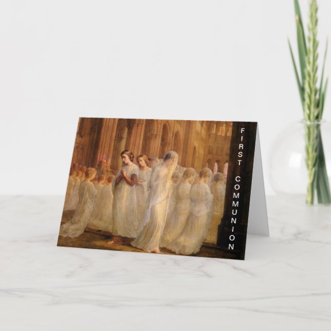 FIRST COMMUNION CARD (Front)