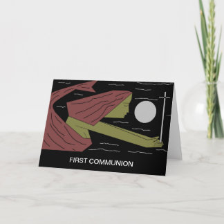 FIRST COMMUNION CARD
