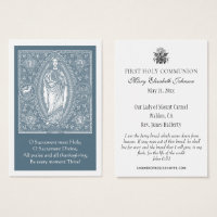 First Communion Catholic Remembrance Jesus Prayer