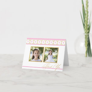 First Communion, Christening   Thank You Card