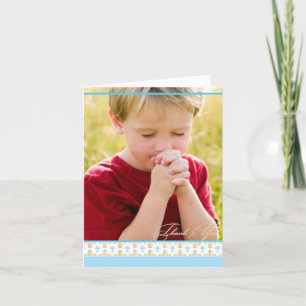 First Communion, Christening   Thank You Card