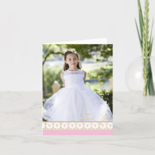 First Communion, Christening   Thank You Card