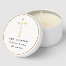 First Communion Gold Cross