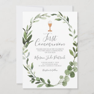 First Communion Invitation