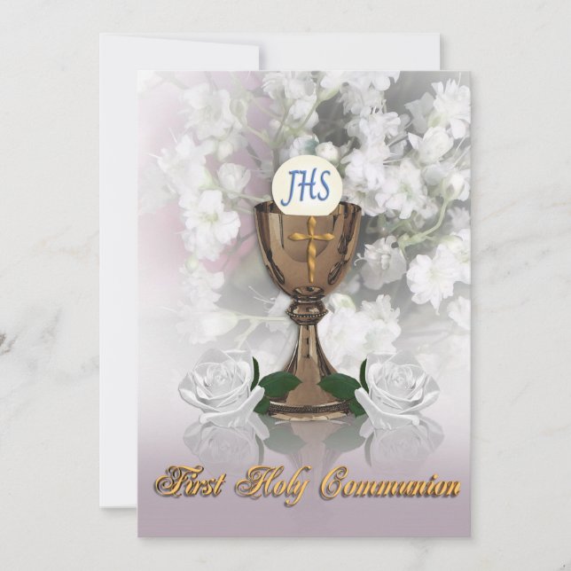 First Communion invitation (Front)
