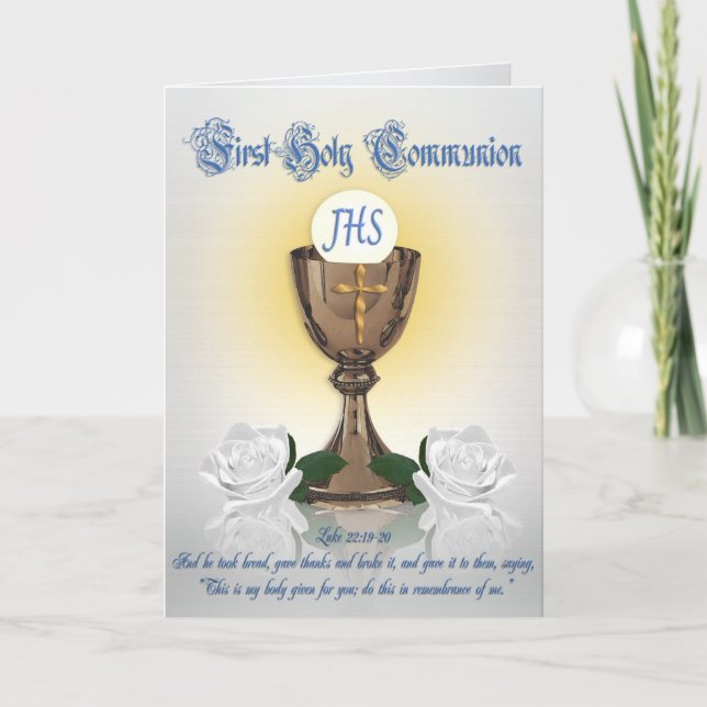 First communion invitation (Front)