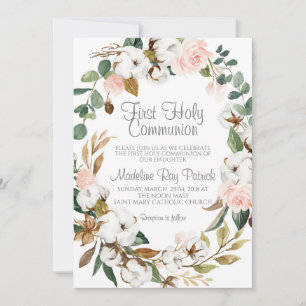 First Communion Invitation