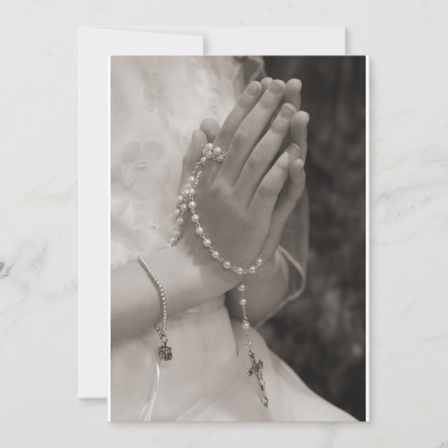 First Communion Invitation (Front)